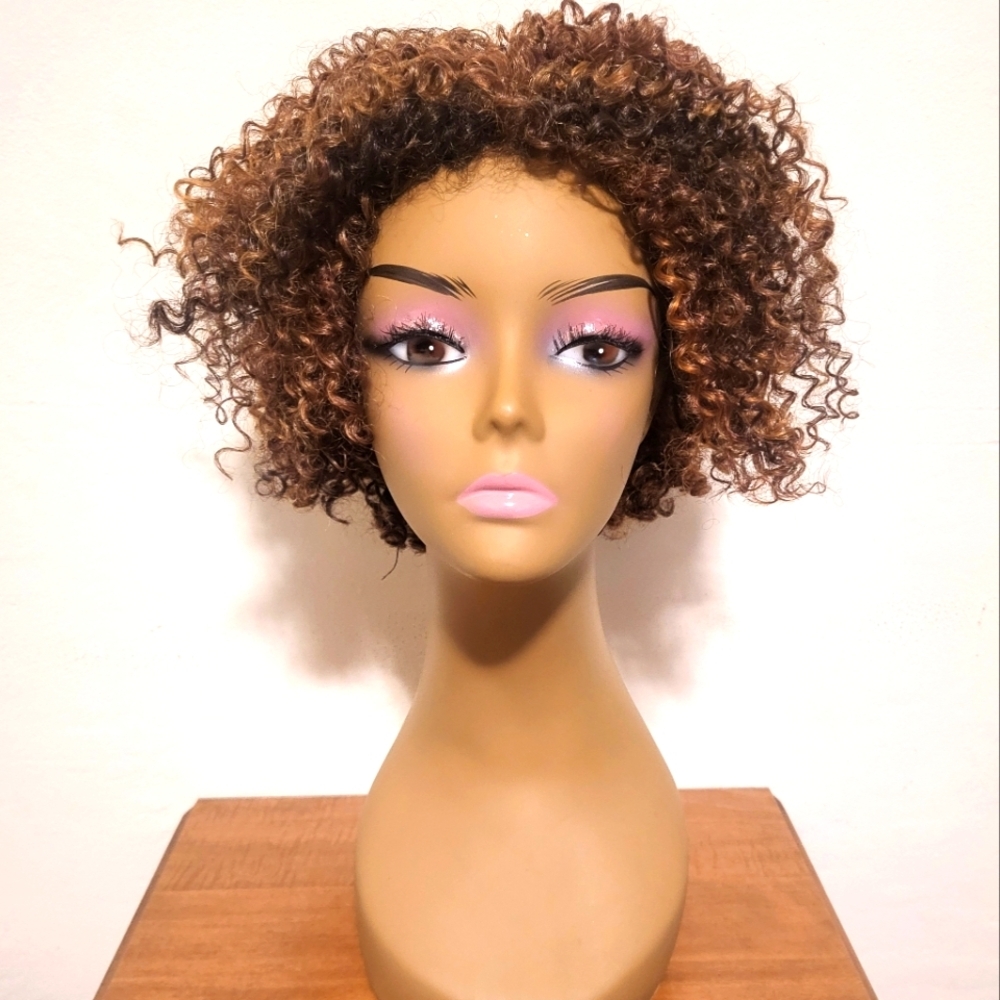 Beshe KaneKalon Curly Short Wig - 030